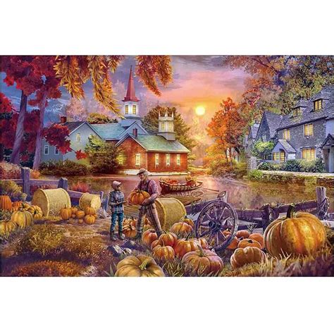 Pumpkin Thanksgiving T 1000 Piece Jigsaw Puzzle Jigsaw Puzzles For