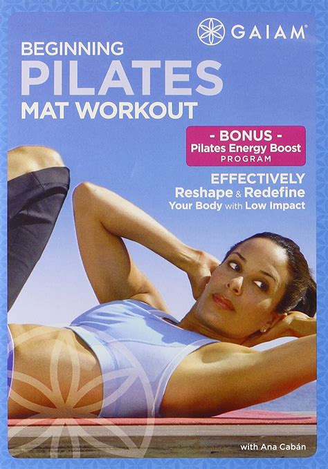 Pilates Beginning Mat Workout Dvd Amazon Co Uk Ana Caban Ana