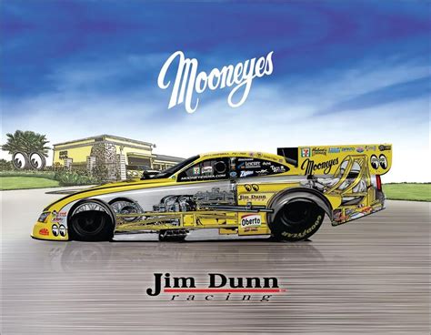 Motorn Jim Dunn Racing Returns With Mooneyes Funny Car At Nhra