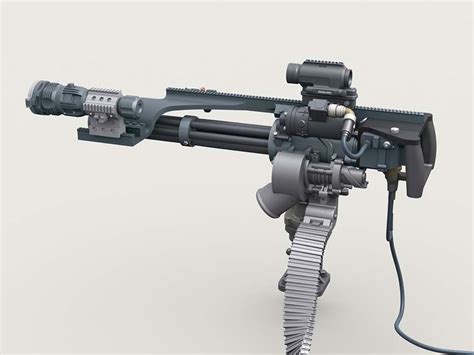M134d Minigun Basic Set 1 W4000rd Ammo Box Legend Lf3d048