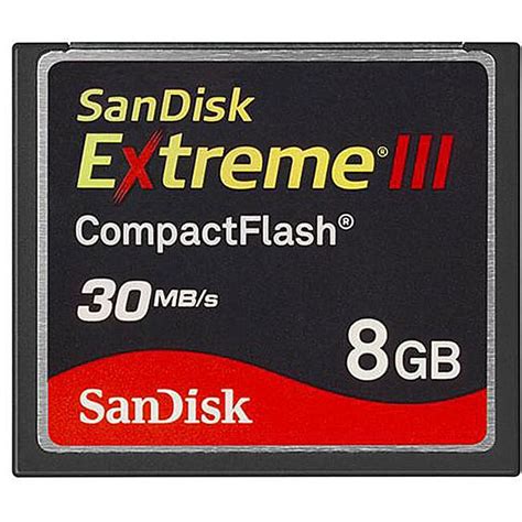 sandisk extreme iii 8gb compact flash card free shipping today 11520220