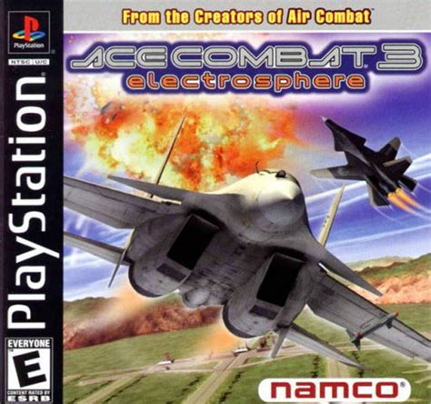 Ace Combat 3 Electrosphere Ps1 Game For Sale Dkoldies
