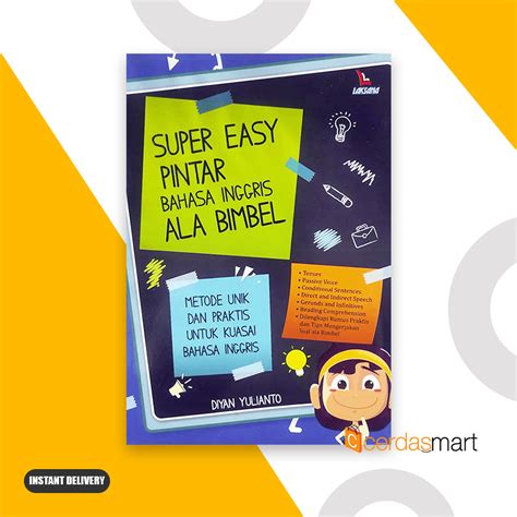 Jual Buku Bahasa Inggris Super Easy Pintar Bahasa Inggris Ala Bimbel