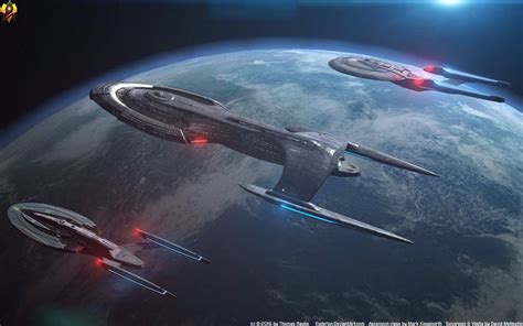 The Ascension Class Is A 1400 M Federation Starfleet Starship In