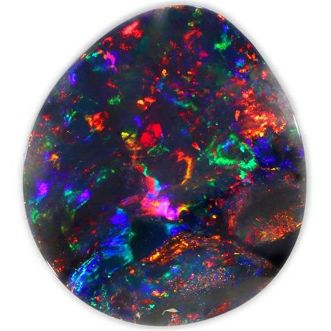 545 Cts Black Opal Lightning Ridge Lro185 Safe Minerals And