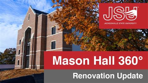 Mason Hall 360° Renovation Update Youtube