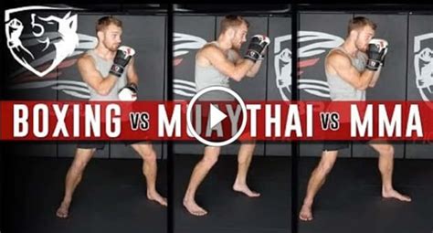 Mma Vs Boxing Vs Kickboxing 5 Differences That May Surprise You Mma