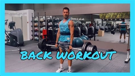 Back Workout Heavy Deadlifts Youtube