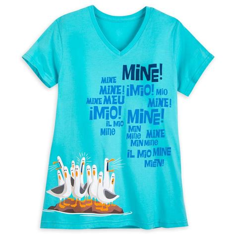 Seagulls T Shirt For Women Finding Nemo Official Shopdisney In Womens Disney Shirts T