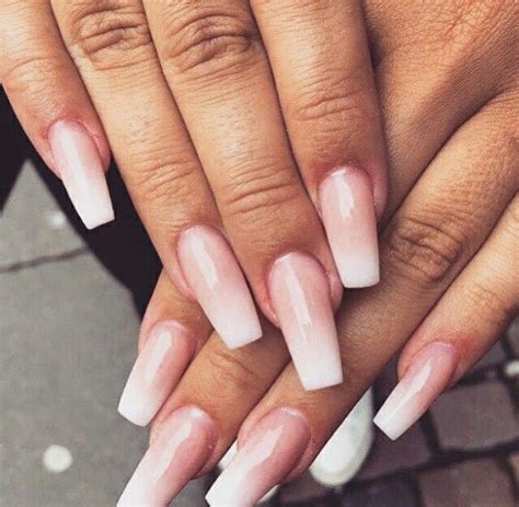 Pink Ombre Ballerina Nails More Nails Only I Love Nails How To Do