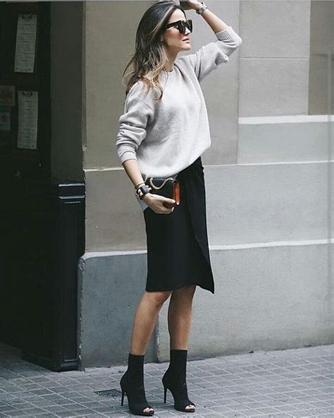 55 Amazing Outfits With Black Pencil Skirts Style Tips GlossyU Com