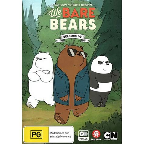 We Bare Bears Seasons 1 3 Dvd
