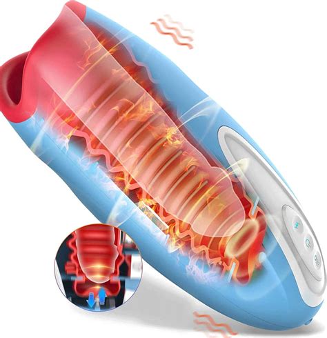 realistische 3d elektrischer masturbator cup mit 10 vibrationsmodi 42℃ automatische masturbieren
