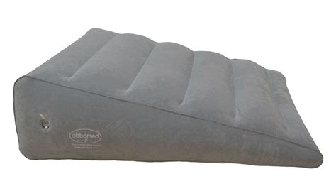 Obbomed Hr 7600 Inflatable Portable Bed Wedge Pillow With Velour