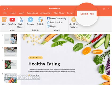 Program was checked and installed manually before uploading by our staff, it is fully working version without any problem. iSpring Free Download (2020 Latest) for Windows 10, 8, 7