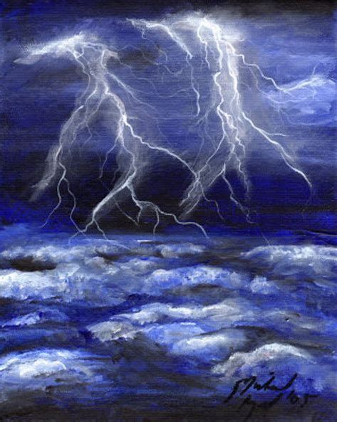 Image Result For Lightning Watercolor Paintings Nature Photography