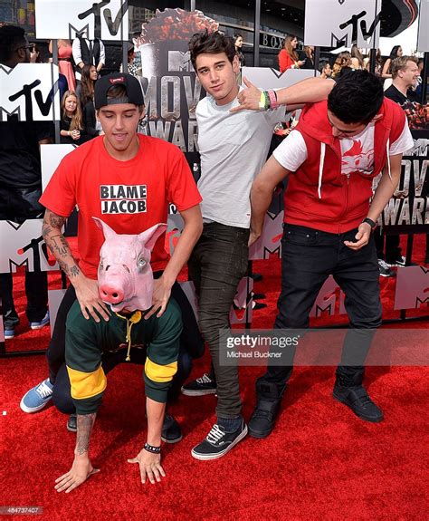 Internet Personalities The Janoskians Attends The 2014 Mtv Movie News Photo Getty Images