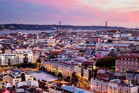 Amalia Bastos Photography Sunset Over Lisbon