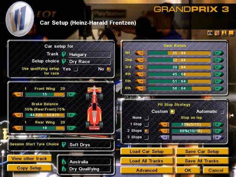 Gp3 f1 tracks gp3 cart & other tracks Grand Prix 3 Download (2000 Simulation Game)