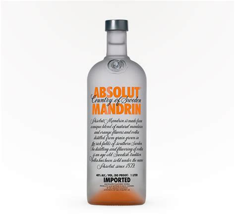 Absolut Mandarin Vodka Delivered Near You Saucey