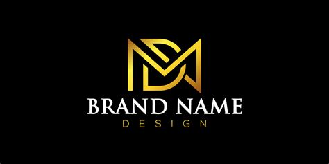 Creative Letter Md Logo Design By Logox Codester
