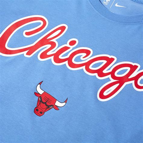 Nike Chicago Bulls City Edition Tee Valor Blue End Us