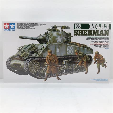 Tamiya 35251 M4A3 Sherman 105 Mm Howitzer HobbyOne Japan