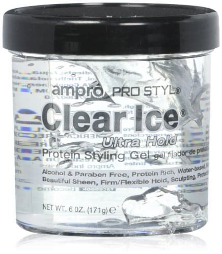 Ampro Pro Styl Clear Ice Ultra Hold Protein Styling Gel 6 Oz Pack Of 10 10 Packs Kroger