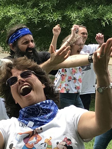 …that human laughter has a specific acoustic structure? Laughter Yoga at World Laughter Day - Lewis Ginter ...