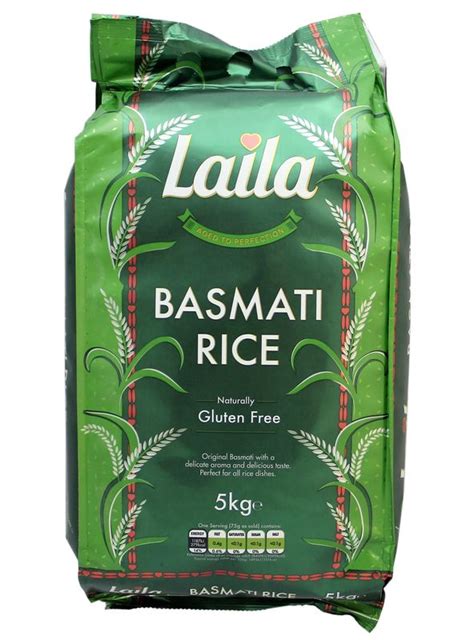The word basmati literally means fragrant in hindi.  5kg  LAILA Basmati Reis / Premium Quality Finest Old ...