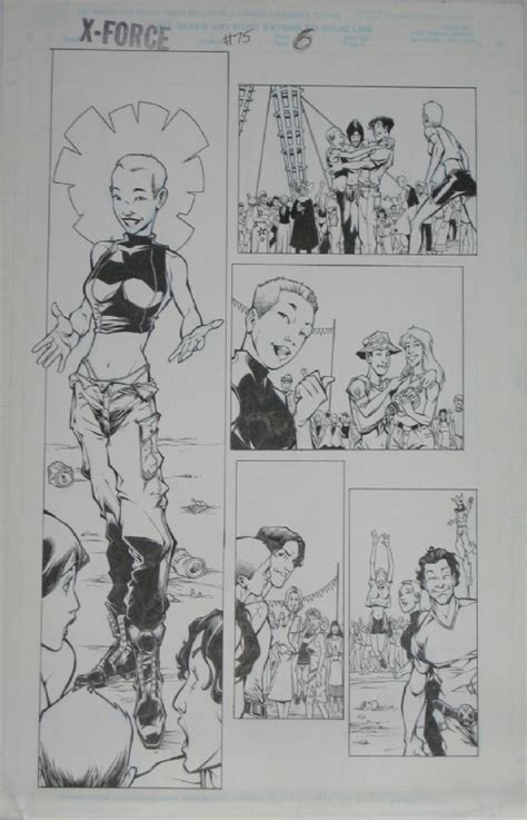 x force 75 p 06 in guillaume lacotte s comic book pages s z comic art gallery room