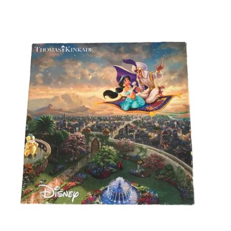 Thomas Kinkade Disney Dreams Collection Aladdin 750 Piece Puzzle 24x18