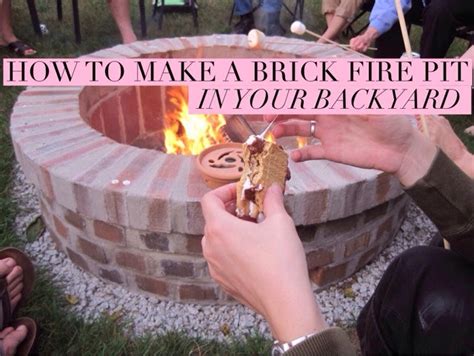If slight adjustments are necessary in order to make the blocks level, tap them with a rubber mallet to. Grace and Josie: The DIY Brick Fire Pit Project