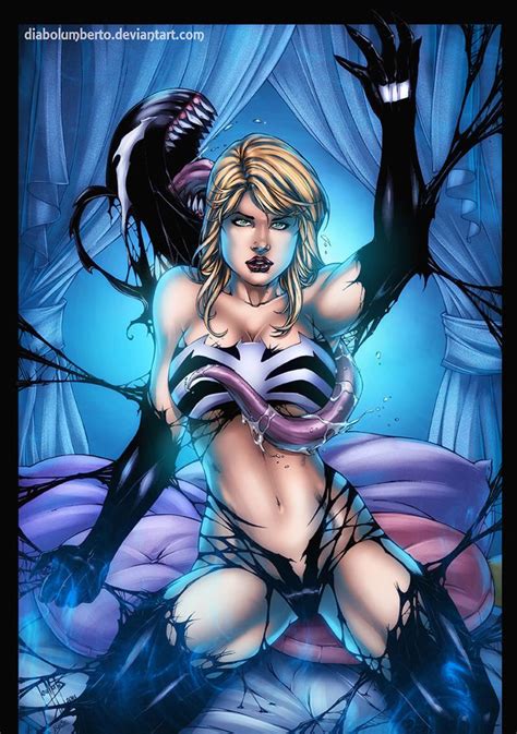 Gwen Stacy Venom By Diabolumberto On Deviantart Comics Girls