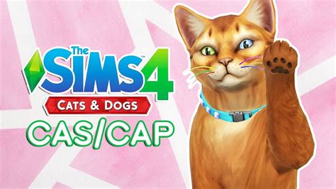 The Sims 4 Cats And Dogs Expansion Pack Overview Cas And Cap Youtube