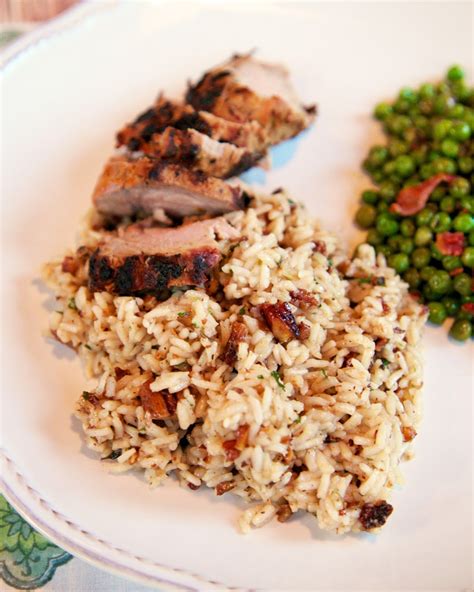 Easy Pecan Rice Pilaf Plain Chicken