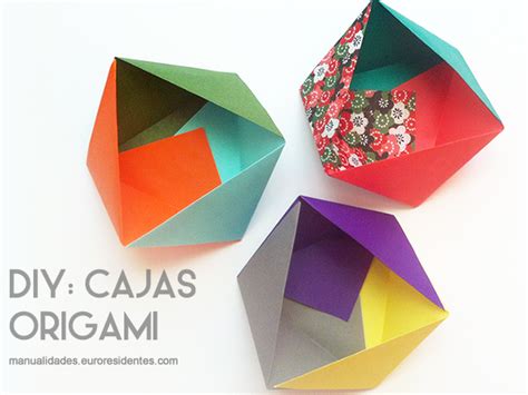 Como Hacer Cajas De Papel Origami Paso A Paso Fácil De Hacer
