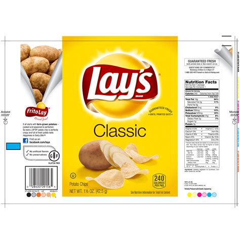 31 Lays Potato Chips Nutritional Label Labels Design Ideas 2020