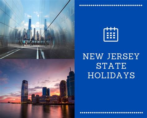 New Jersey Nj State Holidays Year