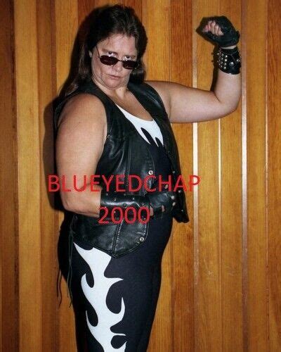 Peggy Lee Leather Girl Wrestler 8 X 10 Wrestling Photo Wwf Awa Ebay