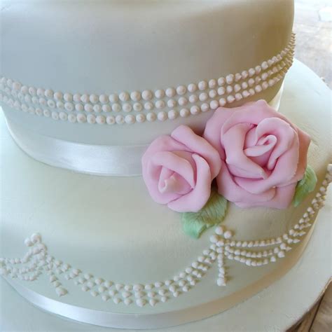 Chic Cake Wedding Cake Decorazione Perle Tiffany