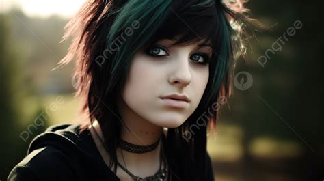 Gothic Hairstyles Background Black And Green Hairstyles Pictures Of
