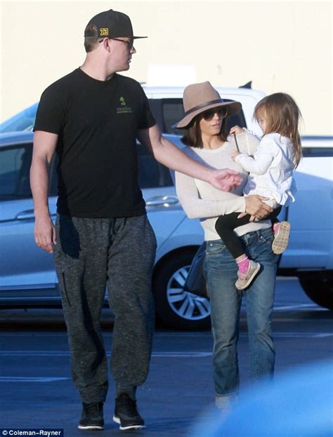 Oh These Famous Kids Channing Tatum And Daughter Everly At Mexican