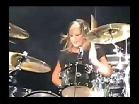 Jen Ledger World S Best Rock Drummer Skillet Solo Hot HD 2015