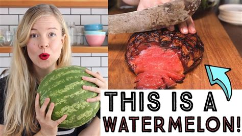 roasted watermelon smoked watermelon ham remake youtube