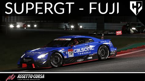 Assetto Corsa Supergt Fuji By Night Youtube