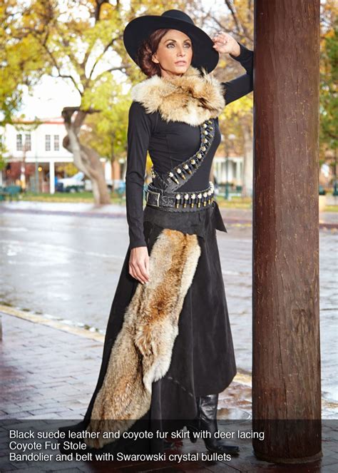 Coyote Couture Colorado’s Exquisite Furs Are An Elegantly Simple Fashion Statement Western Wear