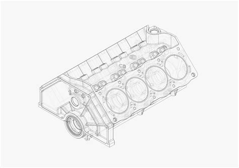 3d Engine Block Model Turbosquid 1528886