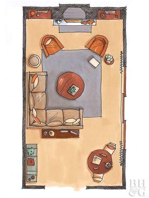 Render great looking 2d & 3d images from your designs with just a few clicks or share your work online with others. furniture Arrangement Open Floor Plan - How to Arrange ...