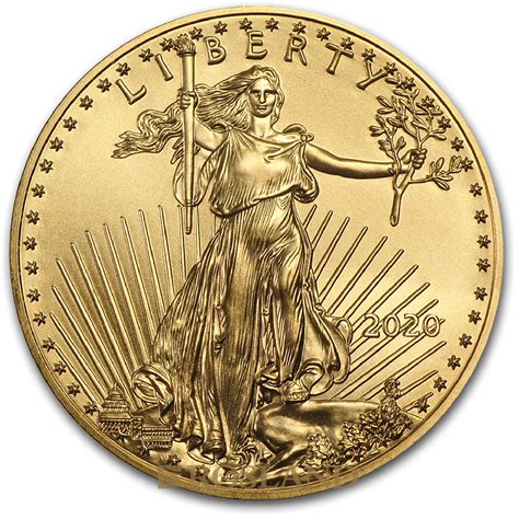 1 Unze Goldmünze American Eagle 2020